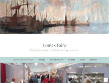Tablet Screenshot of lomaxfairs.com